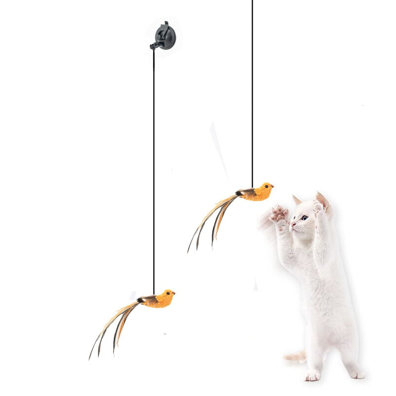 Hanging Retractable Cat Toy
