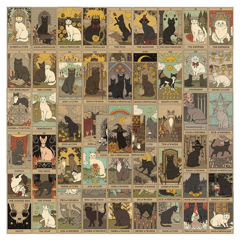 Tarot Card Sticker Pack