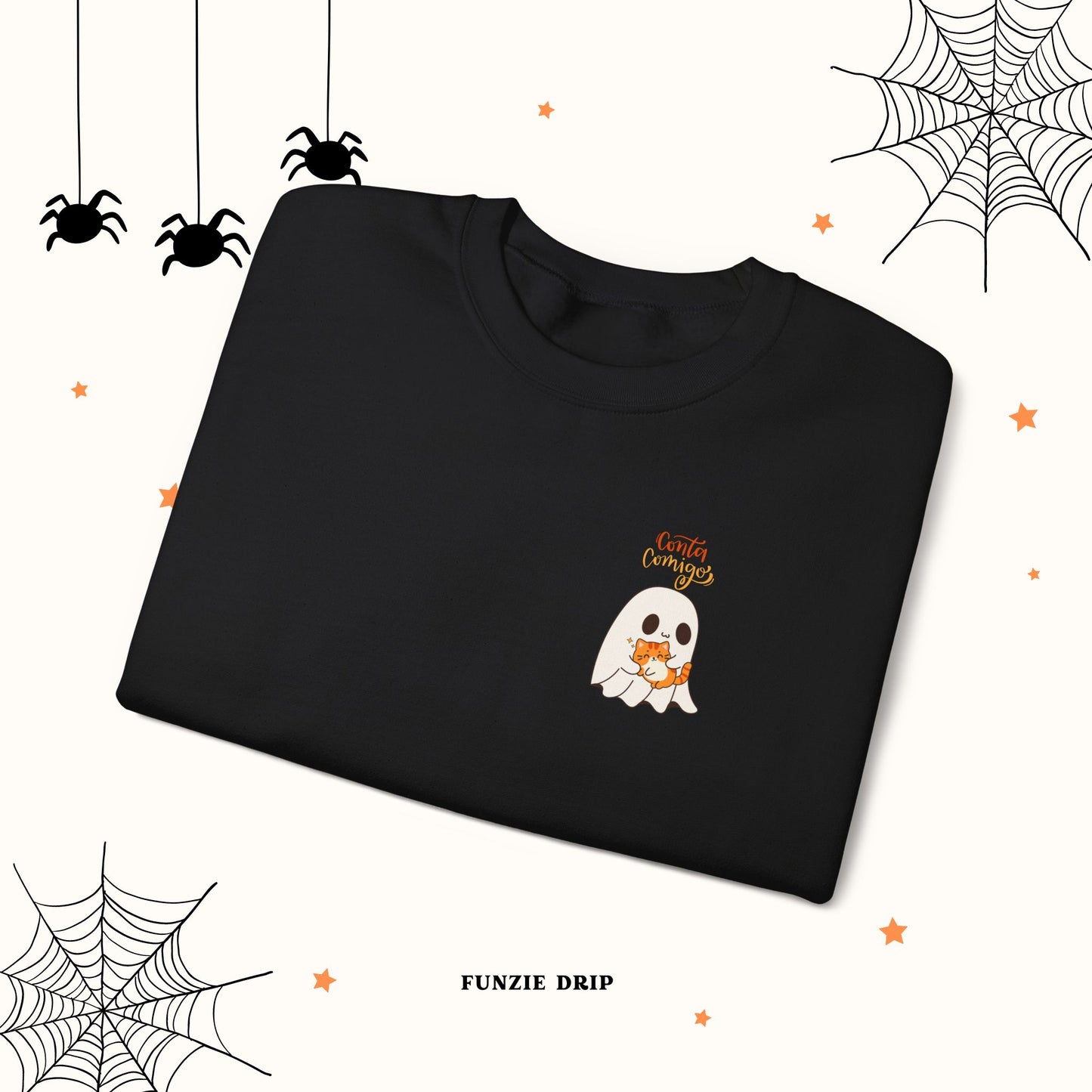 Conta Comigo Crewneck Sweatshirt