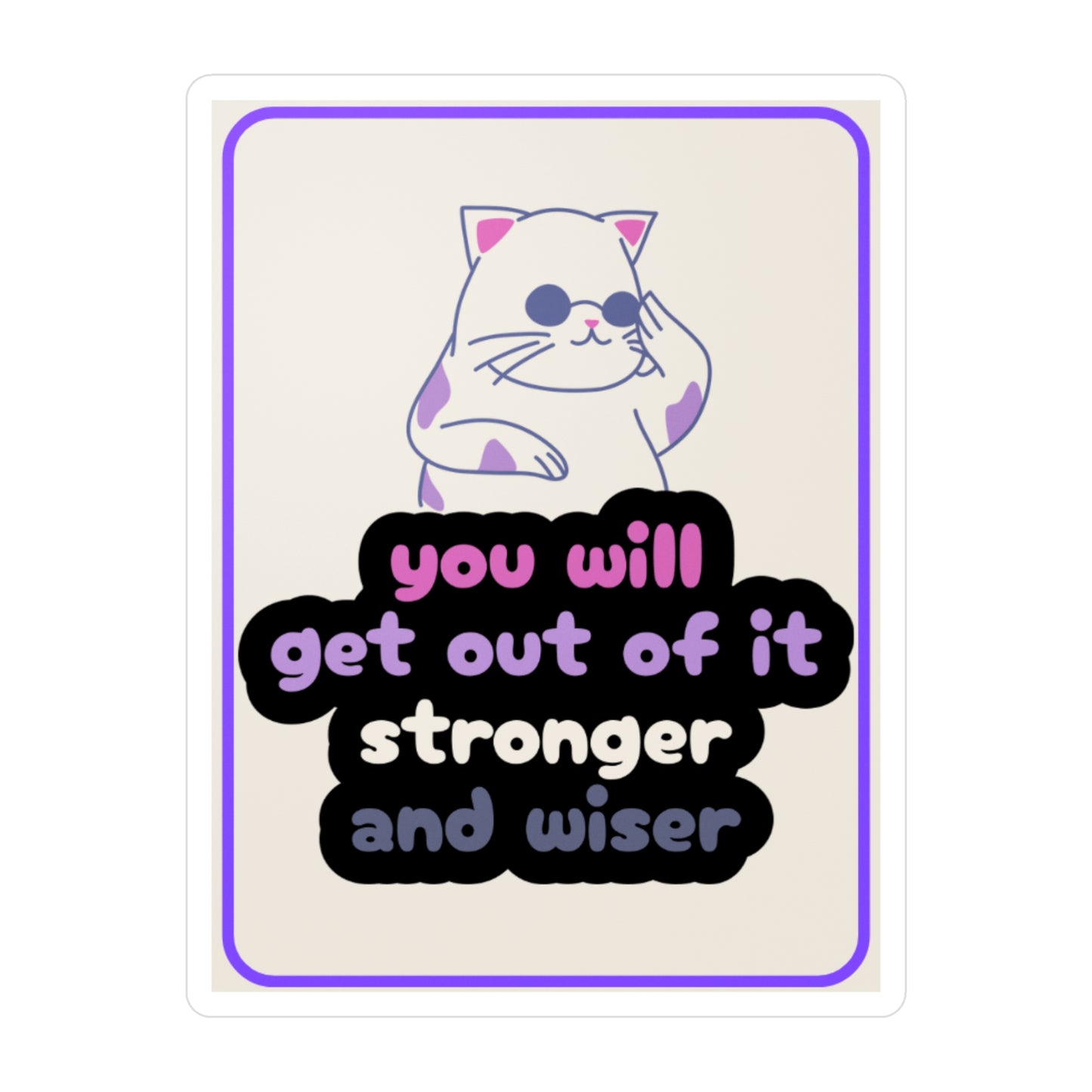 Stronger Sticker