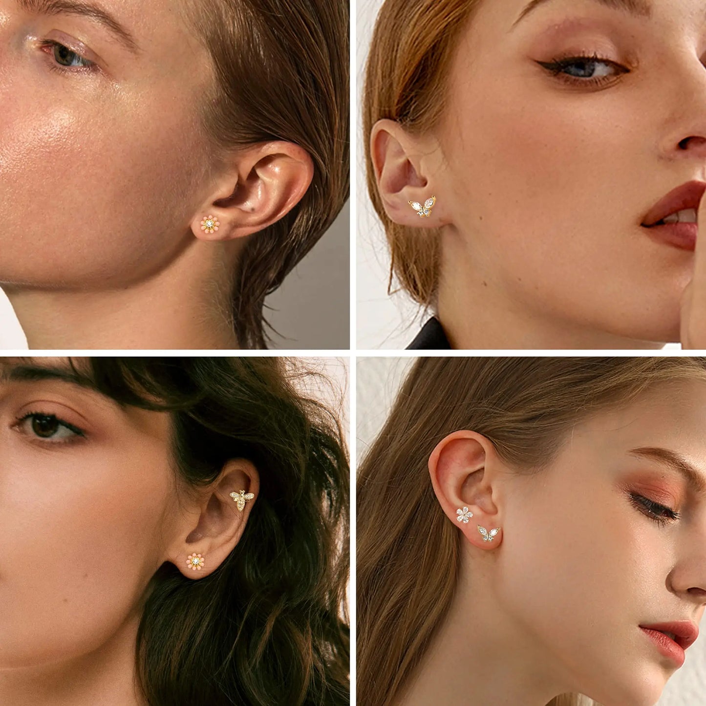 Stud Flat Back Earring