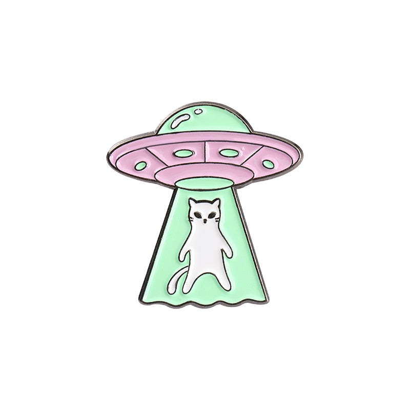 Give me Space Enamel Pins