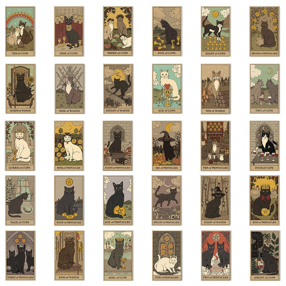 Tarot Card Sticker Pack