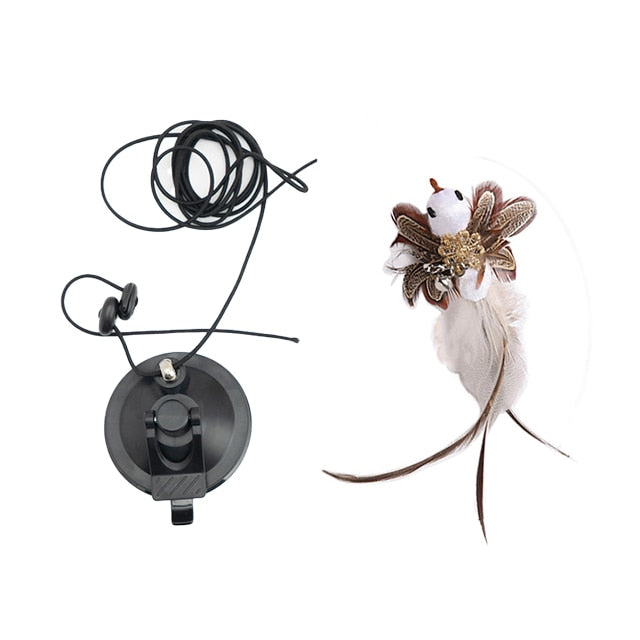 Hanging Retractable Cat Toy