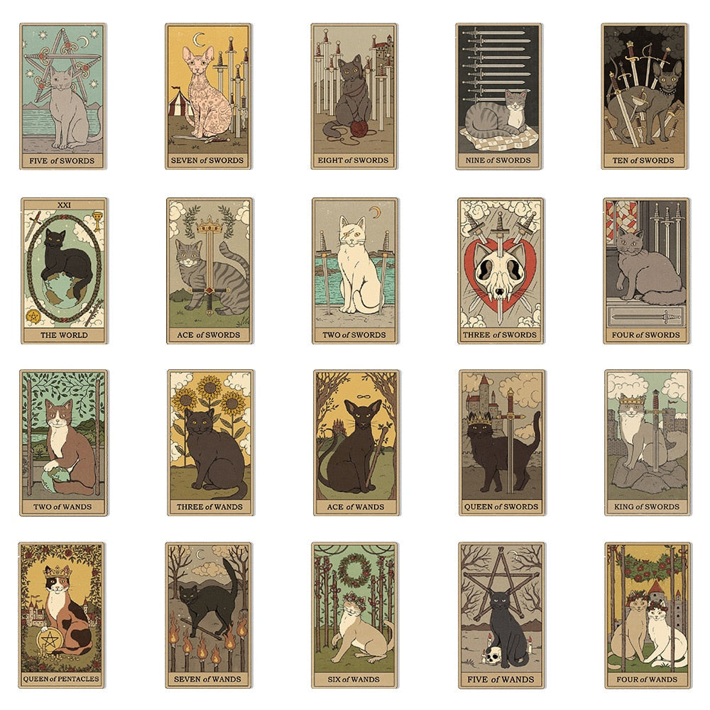 Tarot Card Sticker Pack