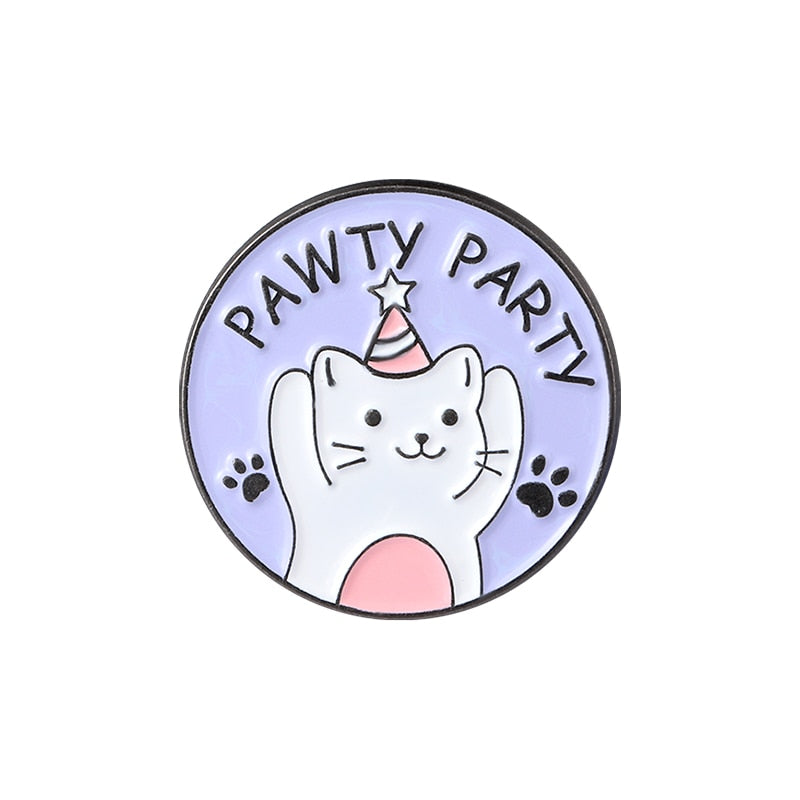 Better with Cats Enamel Pins