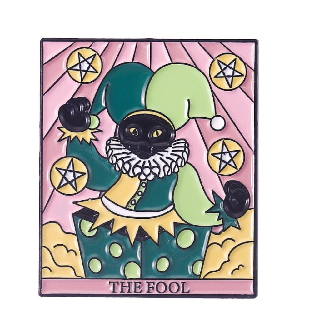Tarot Cat Enamel Pins